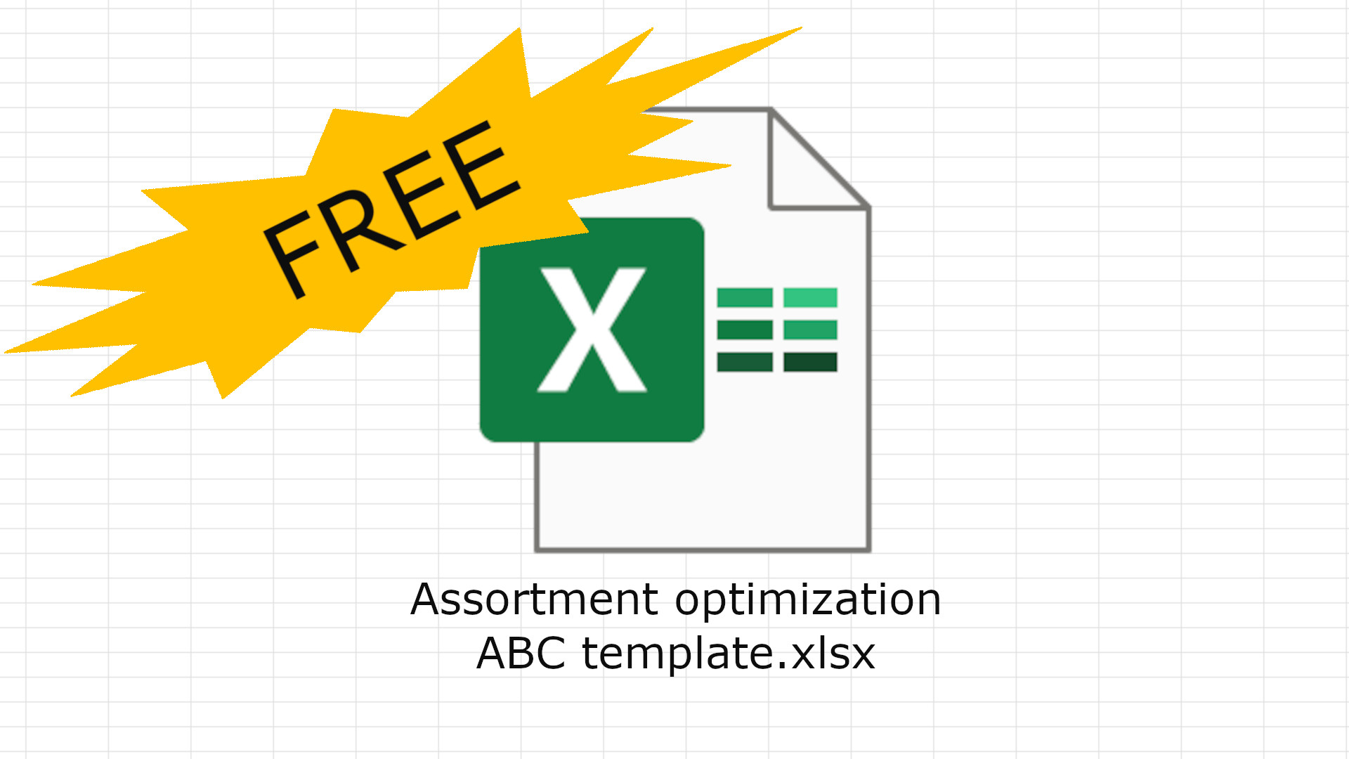 Cover image for Free Template for Assortment Management